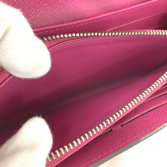 Louis Vuitton Epi Twist Pink Leather Long Bifold - Picture 5 of 10